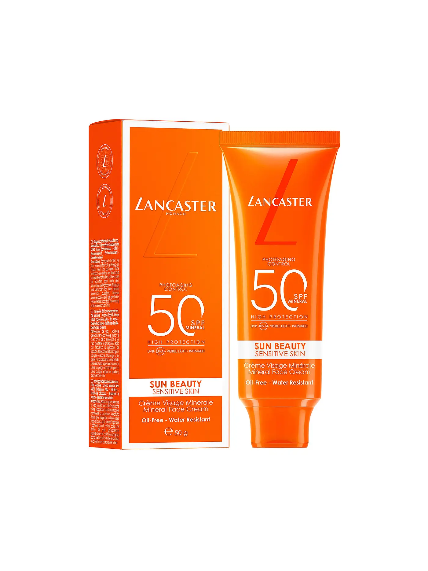 LANCASTER | Sonnenpflege - Sun Mineral Gesichtscreme SPF50 50ml | 